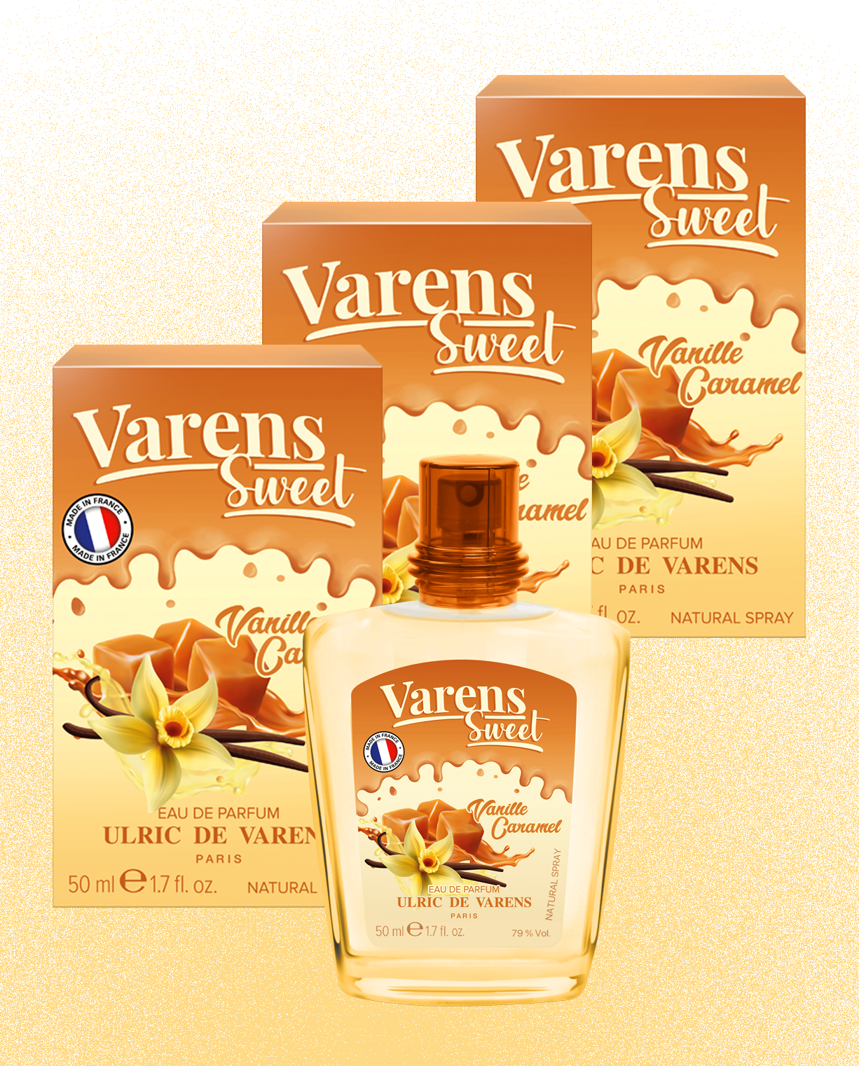 Varens Sweet Vanille Caramel Pack of 3