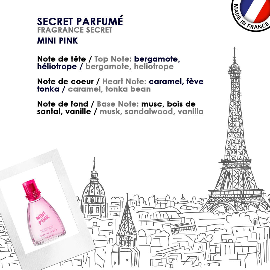 Mini Pink Pack of 3